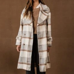 PROMESA Casper Trench Coat - FINAL SALE