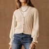PROMESA Alanna Cardigan In Cream - FINAL SALE Outerwear