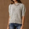 Sweaters Vero Moda Alisa Short Sleeve Sweater In Taupe - FINAL SALE