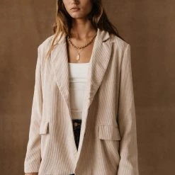 PROMESA Camari Corduroy Blazer In Camel - FINAL SALE Outerwear