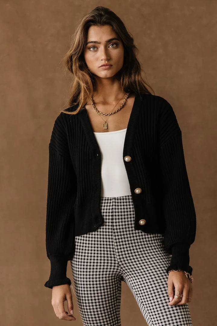 PROMESA Alanna Cardigan In Taupe - FINAL SALE 11 PROMESA Alanna Cardigan In Taupe - FINAL SALE