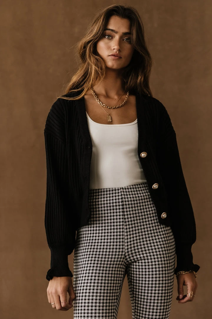 PROMESA Alanna Cardigan In Taupe - FINAL SALE 8 PROMESA Alanna Cardigan In Taupe - FINAL SALE