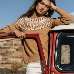 Vero Moda Amora Sweater In Taupe - FINAL SALE