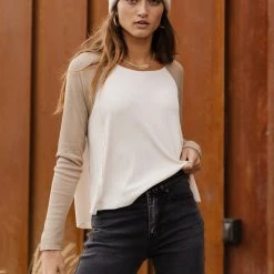 HEM&THREAD Shirts & Blouses Savannah Color-Block Top