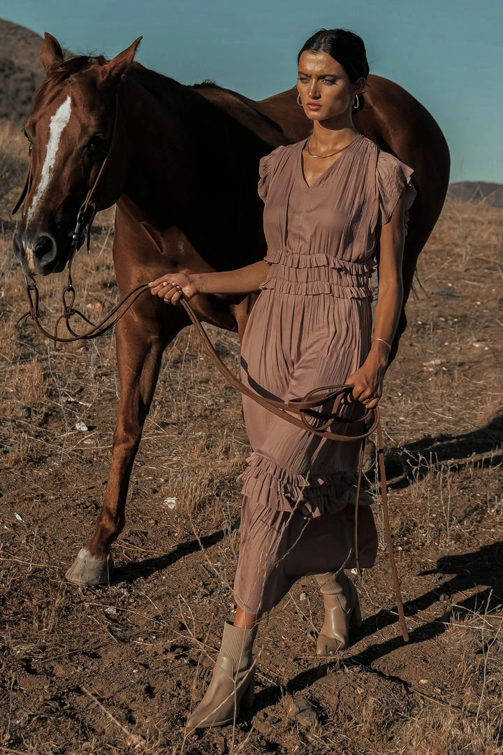 WORUI Willa Ruffle Dress In Light Blue Top Sellers 12 WORUI Willa Ruffle Dress In Light Blue Top Sellers
