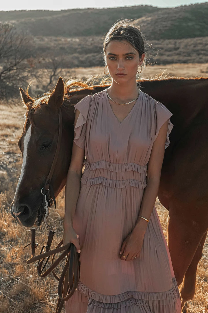 WORUI Willa Ruffle Dress In Light Blue Top Sellers 14 WORUI Willa Ruffle Dress In Light Blue Top Sellers