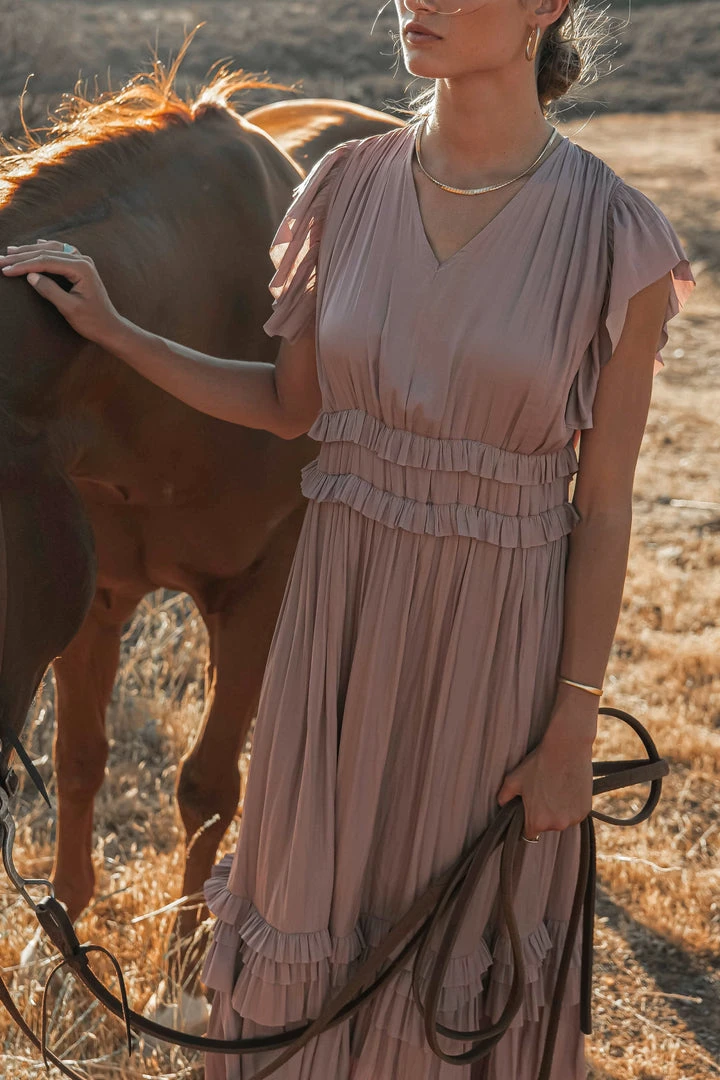 WORUI Willa Ruffle Dress In Light Blue Top Sellers 13 WORUI Willa Ruffle Dress In Light Blue Top Sellers