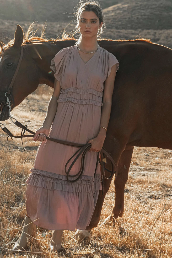 WORUI Willa Ruffle Dress In Light Blue Top Sellers 15 WORUI Willa Ruffle Dress In Light Blue Top Sellers