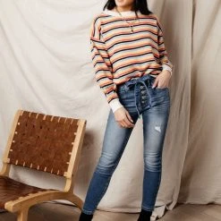 KanCan Tie Waist Skinny Denim- FINAL SALE