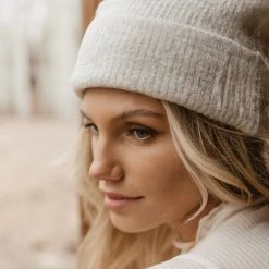 Hats & Beanies Vero Moda Zooey Ribbed Beanie In Blue