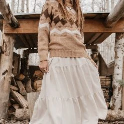 Sweaters Vero Moda Bessie Sweater In Ivory - FINAL SALE