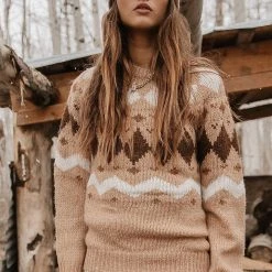 Sweaters Vero Moda Bessie Sweater In Burgundy - FINAL SALE