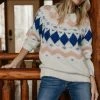 Sweaters Vero Moda Bessie Sweater In Ivory - FINAL SALE