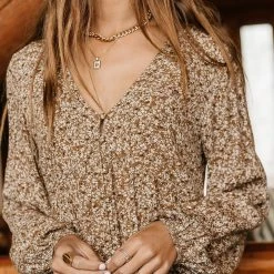 DRESS FORUM Verina Floral Top Tops