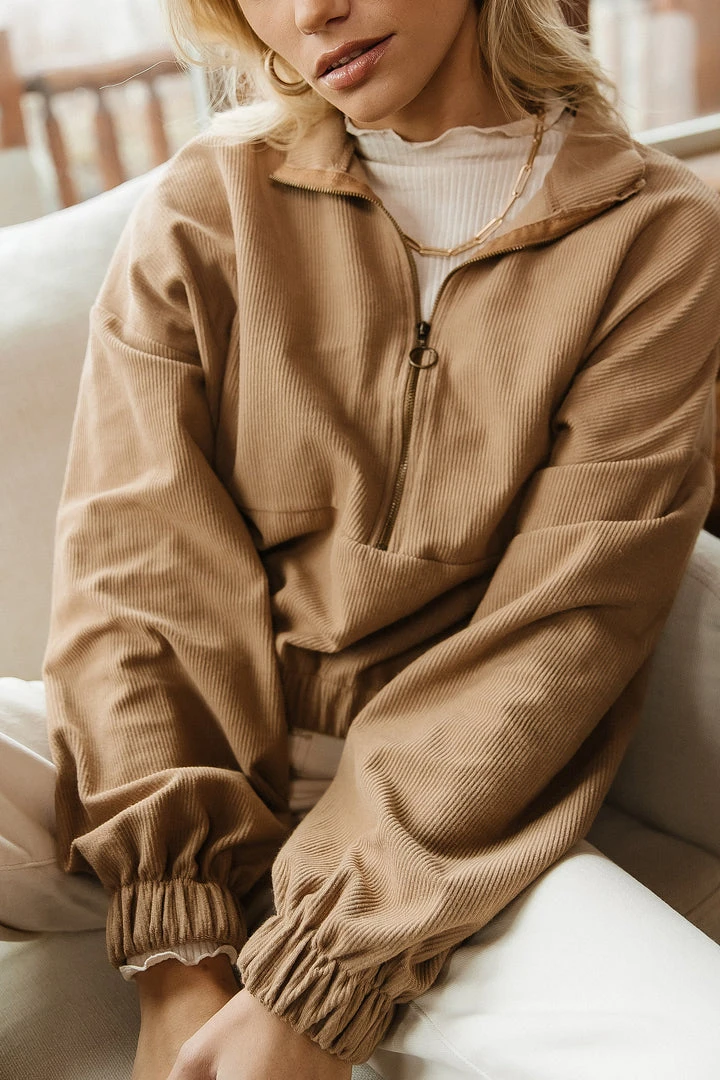 GINGER G Anisa Pullover In Tan 5 GINGER G Anisa Pullover In Tan