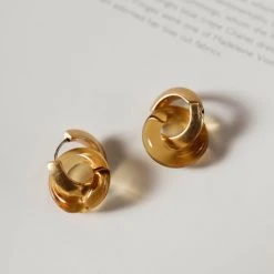 LA RADIANT VAL JEAN GLOBAL Earrings Coast Huggie Hoops