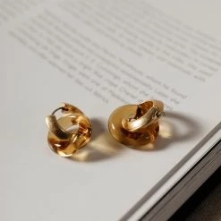 LA RADIANT VAL JEAN GLOBAL Earrings Coast Huggie Hoops