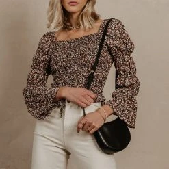 PROMESA Lauren Floral Top Bohme In Bloom