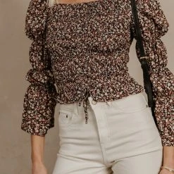 PROMESA Lauren Floral Top Bohme In Bloom