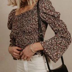 PROMESA Lauren Floral Top Bohme In Bloom