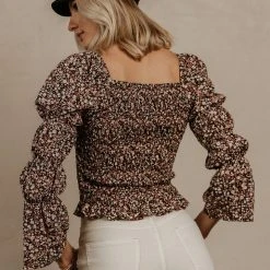 PROMESA Lauren Floral Top Bohme In Bloom