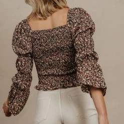 PROMESA Lauren Floral Top Bohme In Bloom