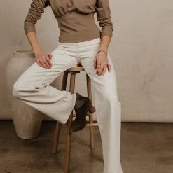 Vero Moda Callie Top In Brown - FINAL SALE