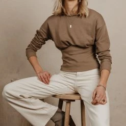 Vero Moda Callie Top In Brown - FINAL SALE