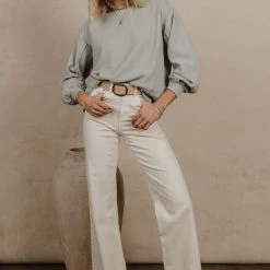 WORUI Blythe Pullover In Blue 21 WORUI Blythe Pullover In Blue