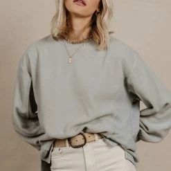 WORUI Blythe Pullover In Blue 18 WORUI Blythe Pullover In Blue