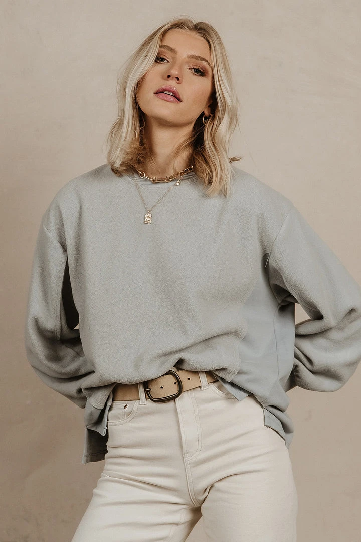 WORUI Blythe Pullover In Blue 7 WORUI Blythe Pullover In Blue