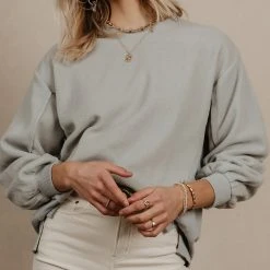 WORUI Blythe Pullover In Blue 22 WORUI Blythe Pullover In Blue