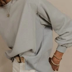 WORUI Blythe Pullover In Blue 20 WORUI Blythe Pullover In Blue