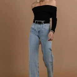 SINA Claire Top In Black - FINAL SALE
