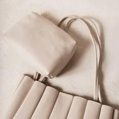 TRIPLE 7 GLOBAL Journee Bag In Cream