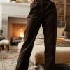 CRESCENT Adora Corduroy Pants In Brown 1 CRESCENT Adora Corduroy Pants In Brown