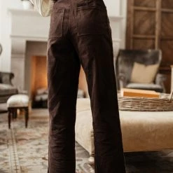 CRESCENT Adora Corduroy Pants In Brown