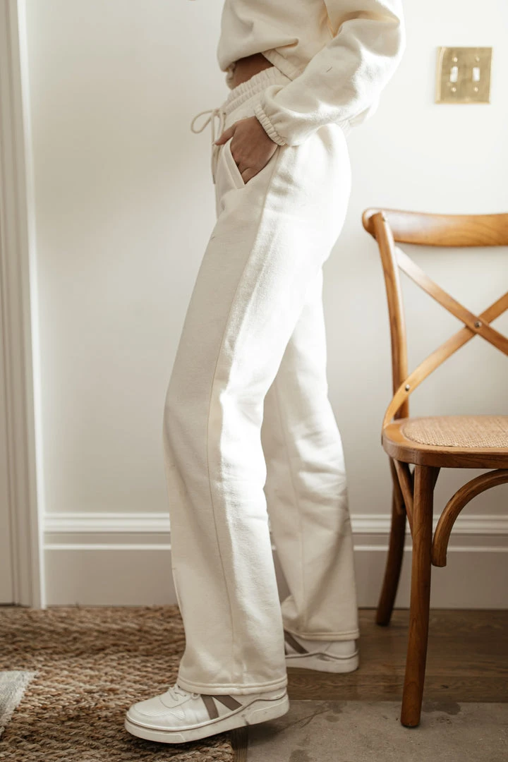 Sets Vero Moda Dinah Sweatpants In Ivory 6 Sets Vero Moda Dinah Sweatpants In Ivory