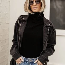 Sweaters Vero Moda River Sweater Vest In Black - FINAL SALE