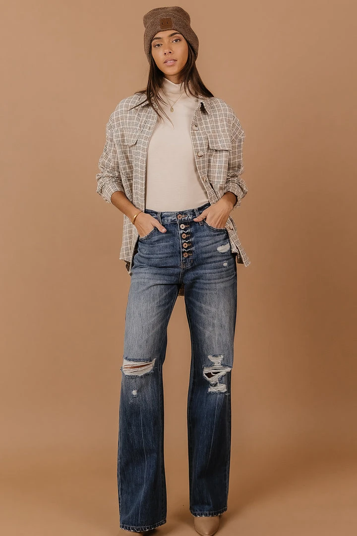 PAPER CRANE Sasha Plaid Shirt Work Edit 12 PAPER CRANE Sasha Plaid Shirt Work Edit