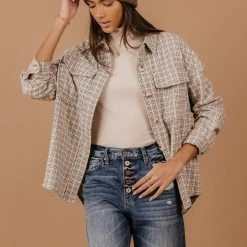 PAPER CRANE Sasha Plaid Shirt Work Edit 26 PAPER CRANE Sasha Plaid Shirt Work Edit