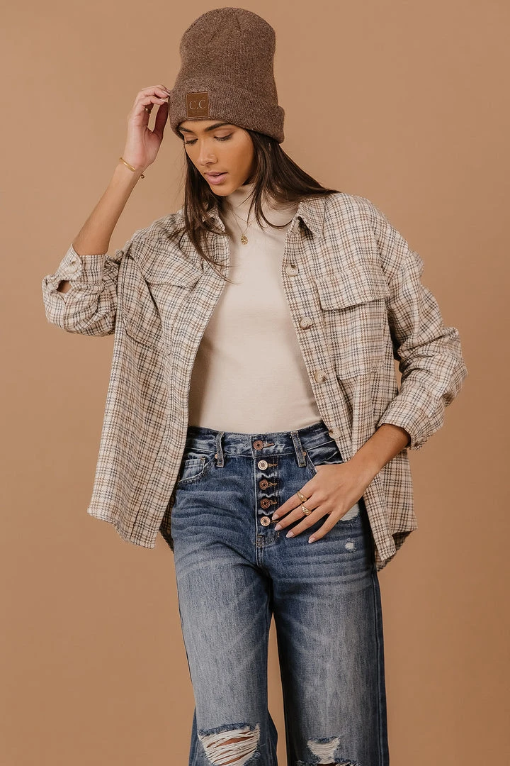 PAPER CRANE Sasha Plaid Shirt Work Edit 14 PAPER CRANE Sasha Plaid Shirt Work Edit