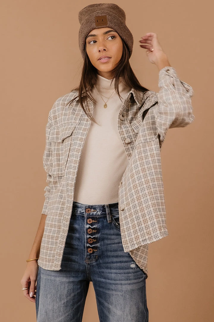 PAPER CRANE Sasha Plaid Shirt Work Edit 13 PAPER CRANE Sasha Plaid Shirt Work Edit