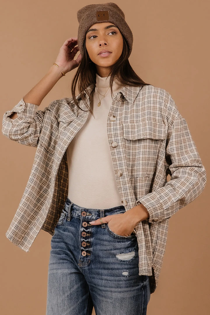 PAPER CRANE Sasha Plaid Shirt Work Edit 11 PAPER CRANE Sasha Plaid Shirt Work Edit