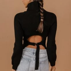 CRESCENT Sweaters Karrie Turtleneck Sweater