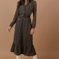 PAPER CRANE Jemma Midi Dress