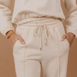 Sets Vero Moda Dinah Sweatpants In Ivory 24 Sets Vero Moda Dinah Sweatpants In Ivory