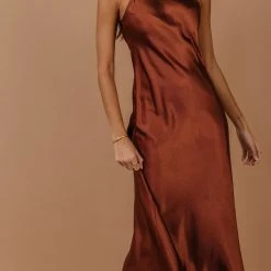 DRESS FORUM Dresses Brynn Midi Dress In Champagne