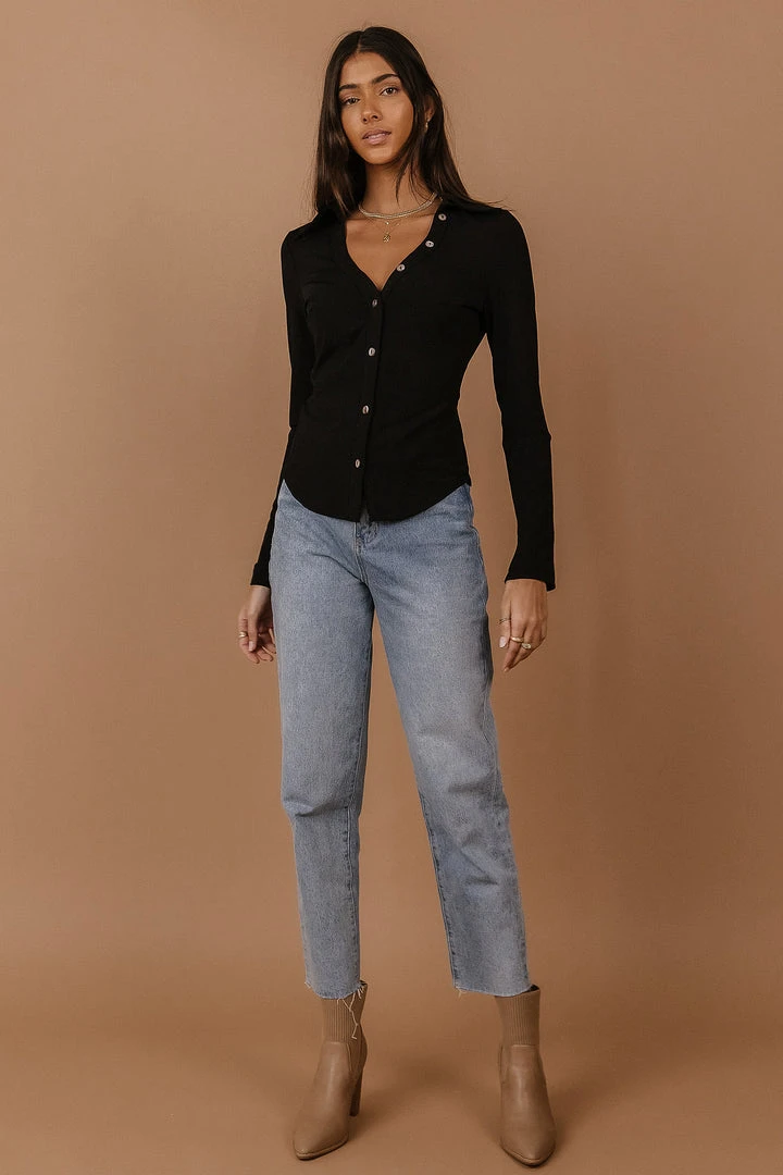 CRESCENT Lucine Button Down Top Long Sleeve 8 CRESCENT Lucine Button Down Top Long Sleeve