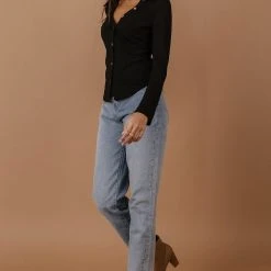 CRESCENT Lucine Button Down Top Long Sleeve 18 CRESCENT Lucine Button Down Top Long Sleeve